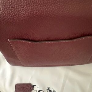 Coach Burgundy Shoulder Bag